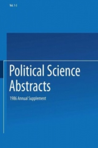 Book Political Science Abstracts FI/Plenum Data Company staff