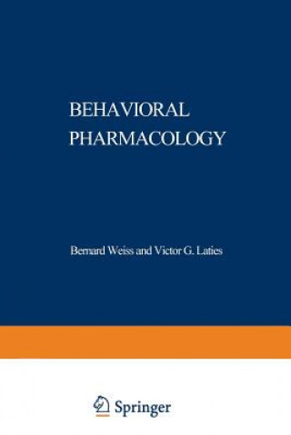 Książka Behavioral Pharmacology Bernard Weiss