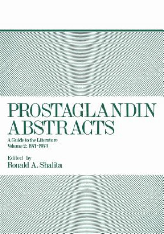 Carte Prostaglandin Abstracts Ronald A. Shalita