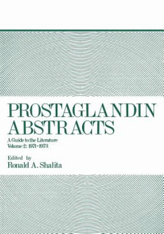 Libro Prostaglandin Abstracts Ronald A. Shalita