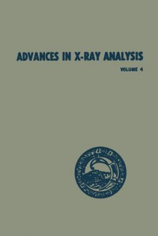 Könyv Advances in X-Ray Analysis William M. Mueller