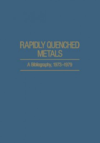 Buch Rapidly Quenched Metals C Suryanarayana