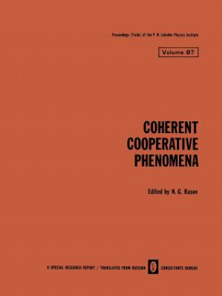 Knjiga Coherent Cooperative Phenomena N. G. Basov