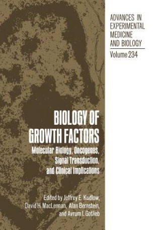 Książka Biology of Growth Factors J. E. Kudlow