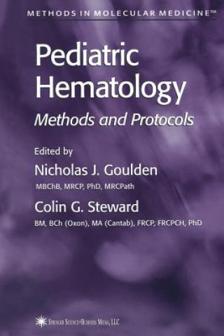 Kniha Pediatric Hematology Nicholas J. Goulden