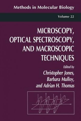 Könyv Microscopy, Optical Spectroscopy, and Macroscopic Techniques Christopher Jones