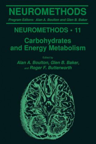 Książka Carbohydrates and Energy Metabolism Alan A. Boulton