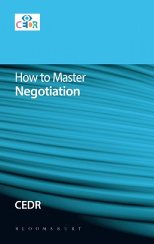 Book How to Master Negotiation CEDR