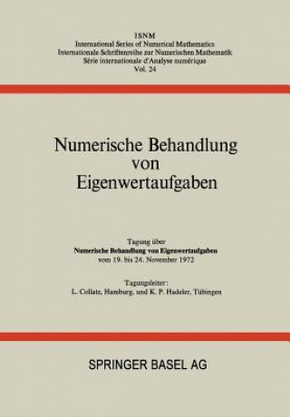 Книга Numerische Behandlung Von Eigenwertaufgaben OLLATZ