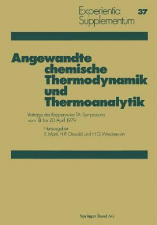 Carte Angewandte Chemische Thermodynamik Und Thermoanalytik arti