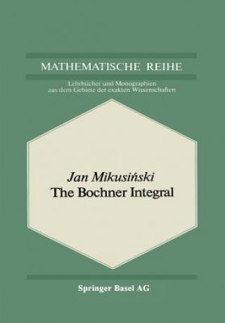 Book Bochner Integral J. Mikusinski