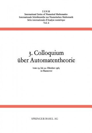 Книга 3. Colloquium UEber Automatentheorie ändler