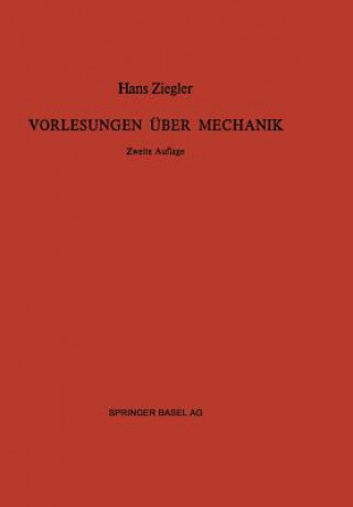 Livre Vorlesungen UEber Mechanik H. Ziegler