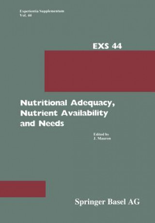 Könyv Nutritional Adequacy, Nutrient Availability and Needs auron