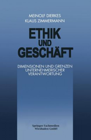 Carte Ethik Und Geschaft K. Zimmermann