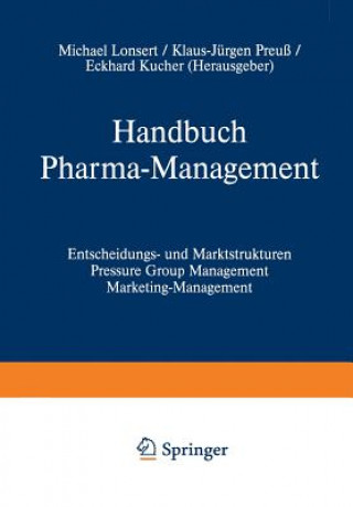 Książka Handbuch Pharma-Management Michael Lonsert