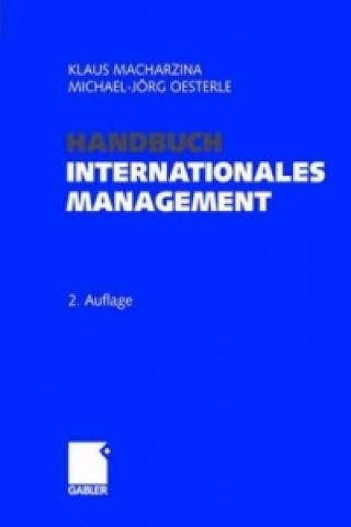Könyv Handbuch Internationales Management Klaus Macharzina
