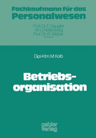 Libro Betriebsorganisation Meinulf Kolb