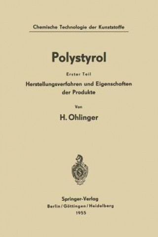 Knjiga Polystyrol Helmut Ohlinger