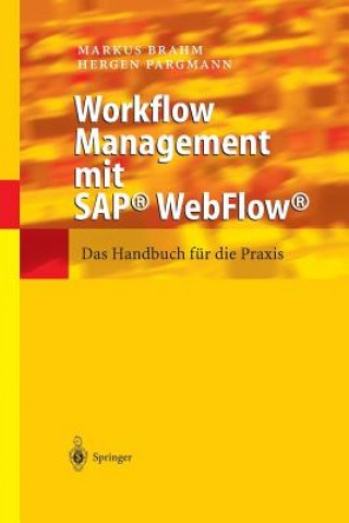 Könyv Workflow Management Mit Sap(r) Webflow(r) Markus Brahm