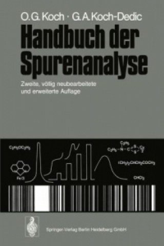 Carte Handbuch der Spurenanalyse Othmar G. Koch