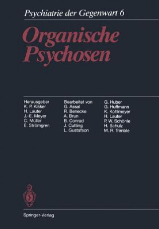 Könyv Organische Psychosen K.P. Kisker