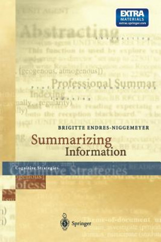 Kniha Summarizing Information Brigitte Endres-Niggemeyer