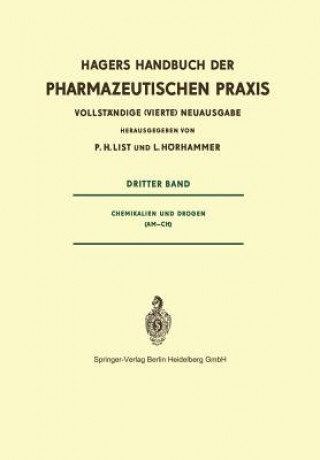 Buch Chemikalien und Drogen (Am Ch), 2 P. H. List