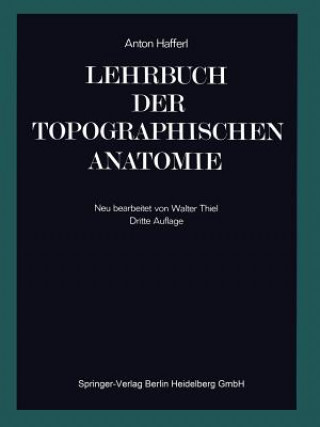 Livro Lehrbuch der topographischen Anatomie, 2 Anton Hafferl