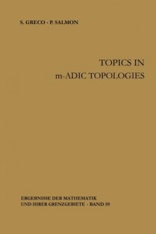 Kniha Topics in m-adic Topologies, 1 Silvio Greco
