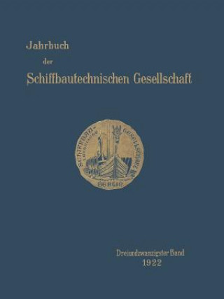Kniha Jahrbuch Der Schiffbautechnischen Gesellschaft Graf vom Arco