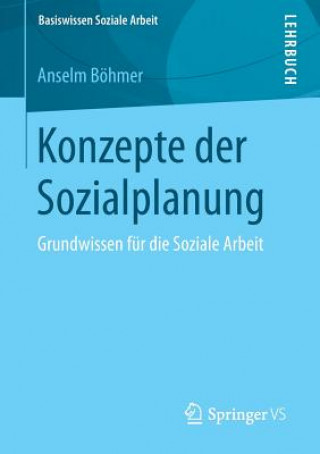 Buch Konzepte Der Sozialplanung Anselm Böhmer