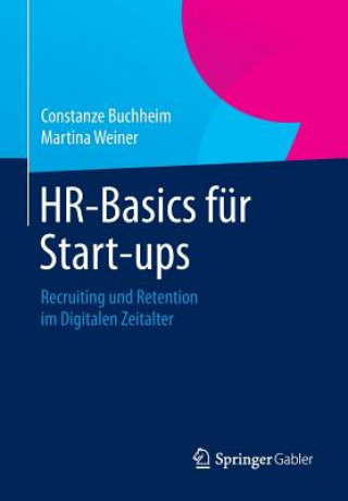 Kniha HR-Basics fur Start-ups Constanze Buchheim