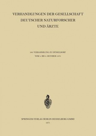 Kniha Verhandlungen der Gesellschaft Deutscher Naturforscher und AErzte 