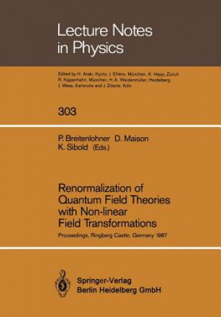 Książka Renormalization of Quantum Field Theories with Non-linear Field Transformations Peter Breitenlohner