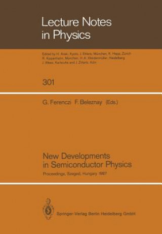 Knjiga New Developments in Semiconductor Physics, 1 George Ferenczi