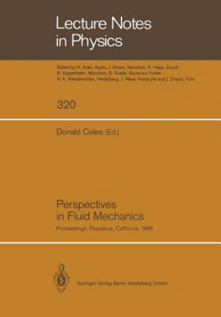 Carte Perspectives in Fluid Mechanics Donald Coles