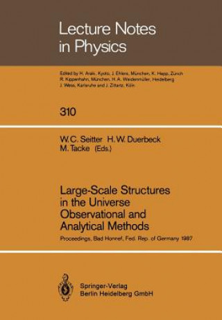 Könyv Large-Scale Structures in the Universe Observational and Analytical Methods, 1 Waltraud C. Seitter