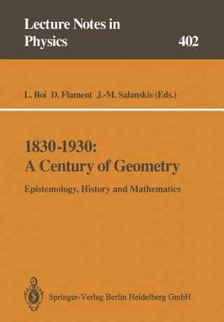 Kniha 1830 1930: A Century of Geometry, 1 Luciano Boi