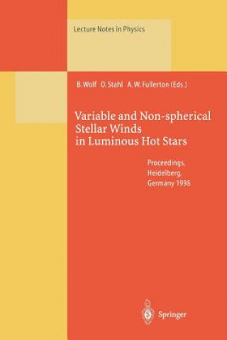 Carte Variable and Non-spherical Stellar Winds in Luminous Hot Stars, 1 Bernhard Wolf