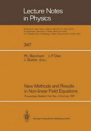 Kniha New Methods and Results in Non-linear Field Equations, 1 Philippe Blanchard