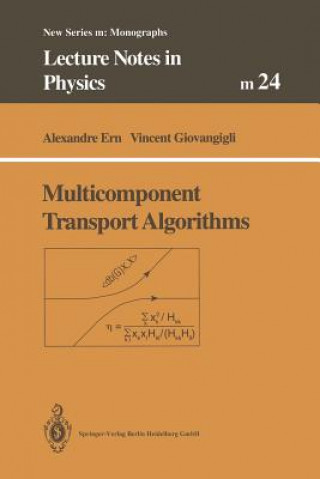 Carte Multicomponent Transport Algorithms, 1 Alexandre Ern