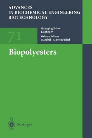 Boek Biopolyesters Wolfgang Babel