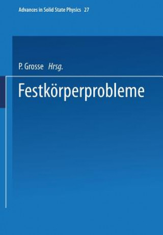 Knjiga Festkoerperprobleme P. Grosse