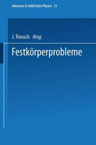 Knjiga Festkörperprobleme, 1 J. Treusch