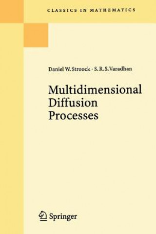 Kniha Multidimensional Diffusion Processes Daniel W. Stroock