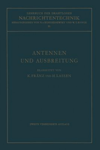 Könyv Antennen Und Ausbreitung Kurt Fränz