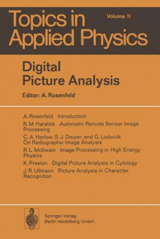 Buch Digital Picture Analysis A. Rosenfeld