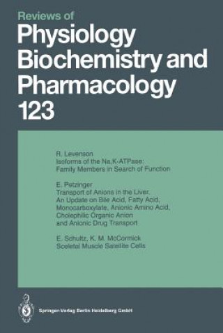 Książka Reviews of Physiology, Biochemistry and Pharmacology, 1 M. P. Blaustein