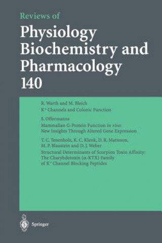 Książka Reviews of Physiology, Biochemistry and Pharmacology, 1 M. P. Blaustein